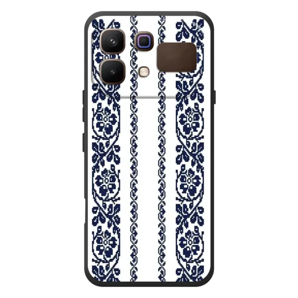 Чохол з малюнком «Синя вишиванка» для Infinix Note 60 Чохол з малюнком «Синя вишиванка» для Infinix Note 60