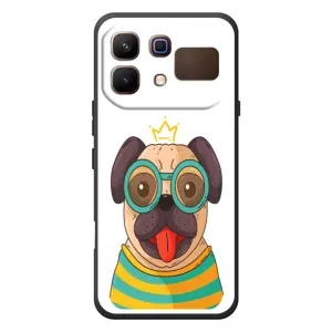 Бампер для Infinix Note 60 з картинкою "Песики" (Собака Король)