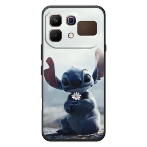Чохол з малюнком Стіч для Infinix Note 60 (Стіч з квіткою)