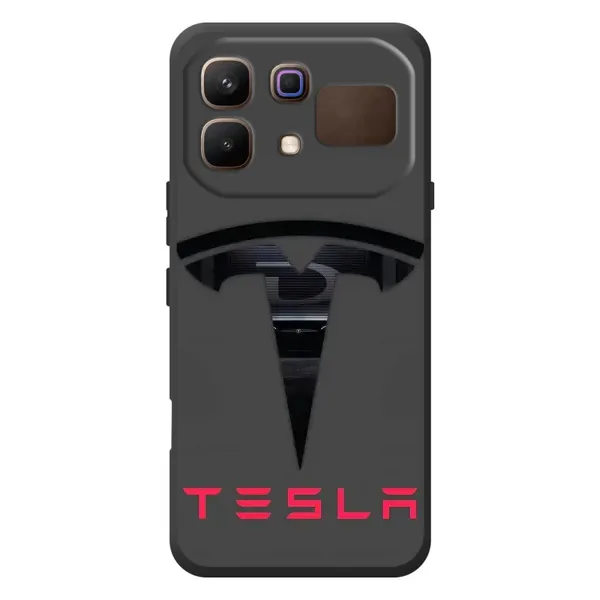 Чехол с рисунком «Logo TESLA» для Infinix Note 60 Чехол с рисунком «Logo TESLA» для Infinix Note 60