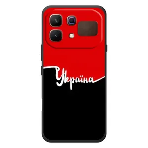 Чехлы УПА (Красно-Чёрный) на Infinix Note 60 (Украина УПА)
