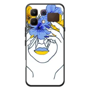Чехол на Infinix Note 60 Украинский дизайн (Украинка на всю голову)