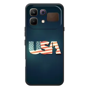 Чехол Флаг USA для Infinix Note 60 (USA)