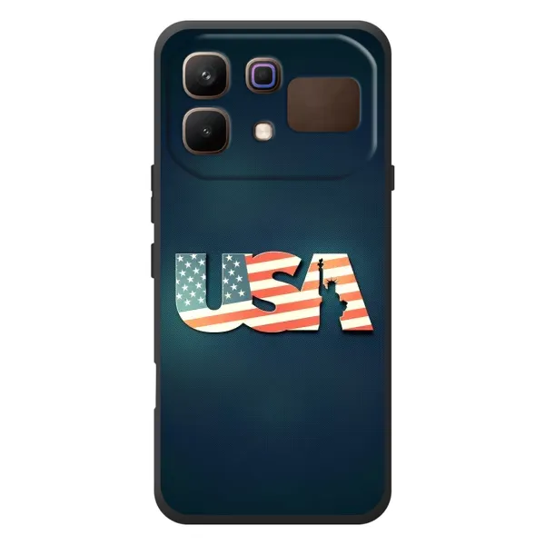 Чехол с рисунком «USA» для Infinix Note 60 Чехол с рисунком «USA» для Infinix Note 60