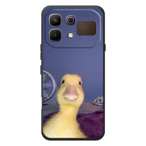 Бампер с принтом Мемы для Infinix Note 60 (Утка)