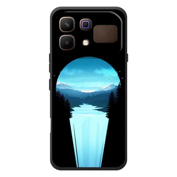 Чехол с рисунком «Синий Водопад» для Infinix Note 60 Чехол с рисунком «Синий Водопад» для Infinix Note 60