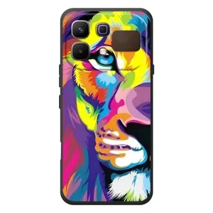 Чохол з картинкою на Infinix Note 60 (Яскравий Лев)