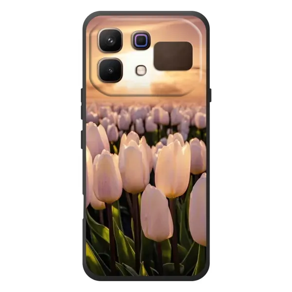 Чехол с рисунком «Закат с цветами» для Infinix Note 60 Чехол с рисунком «Закат с цветами» для Infinix Note 60