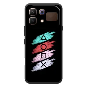 Чехол КИБЕРСПОРТ для Infinix Note 60 (Значки Sony)