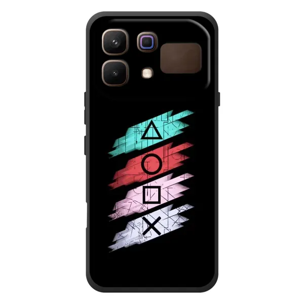Чехол с рисунком «Значки Sony» для Infinix Note 60 Чехол с рисунком «Значки Sony» для Infinix Note 60