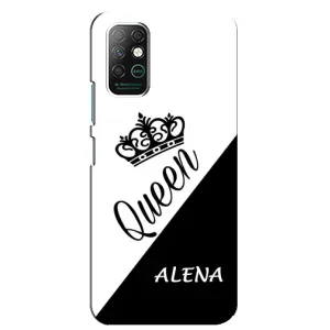 Іменні Жіночі Чохли для Infinix Note 8 (ALENA)