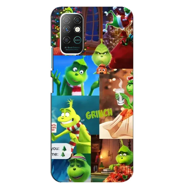 Чехол с рисунком «Арт Гринч» для Infinix Note 8 Чехол с рисунком «Арт Гринч» для Infinix Note 8
