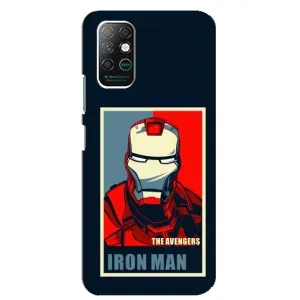 Чохол Супергерой Залізна Людина на Infinix Note 8 (Art Iron man)