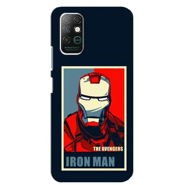 Чехол с рисунком «Art Iron man» для Infinix Note 8 Чехол с рисунком «Art Iron man» для Infinix Note 8