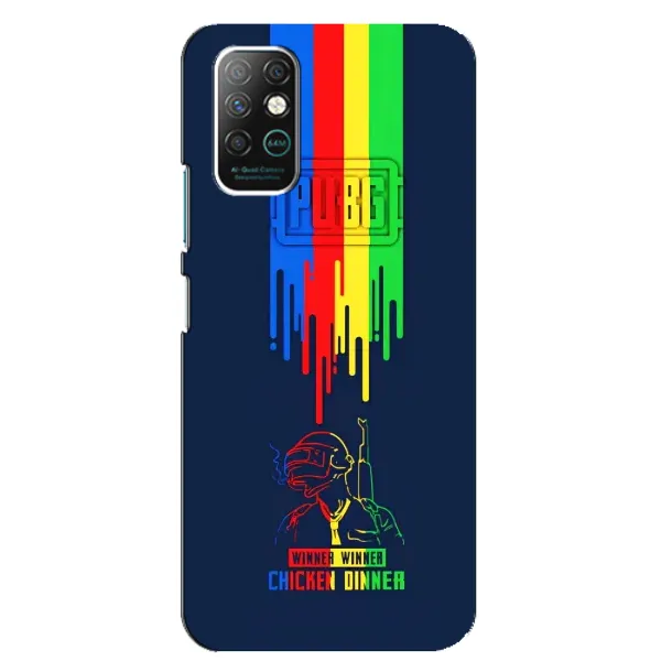 Чехол с рисунком «Арт Пабг» для Infinix Note 8 Чехол с рисунком «Арт Пабг» для Infinix Note 8