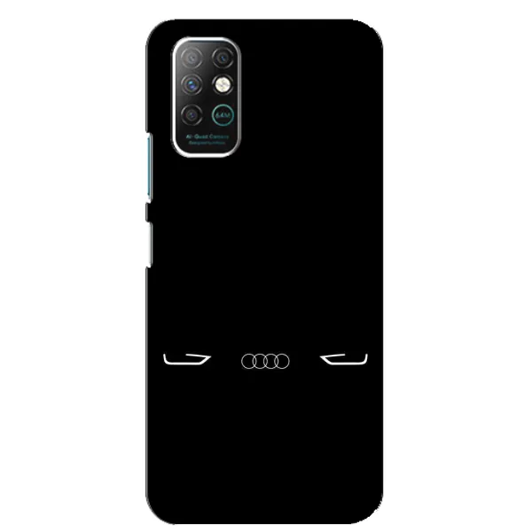 Чехол с рисунком «Силует Audi» для Infinix Note 8