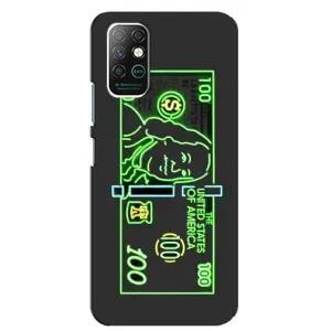Чехол (Дорого -богато) на Infinix Note 8 (Баксы)