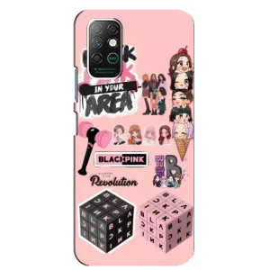 Чохли з картинкою для Infinix Note 8 (BLACK PINK колаж)