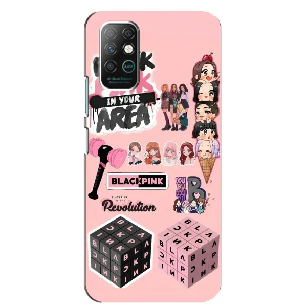 Чехол с рисунком «BLACK PINK коллаж» для Infinix Note 8 Чехол с рисунком «BLACK PINK коллаж» для Infinix Note 8