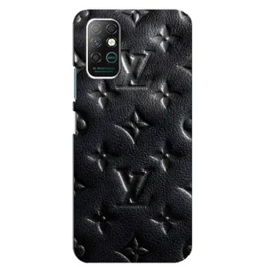 Текстурний Чохол Louis Vuitton для Інфінікс Нот 8 (Чорний ЛВ)