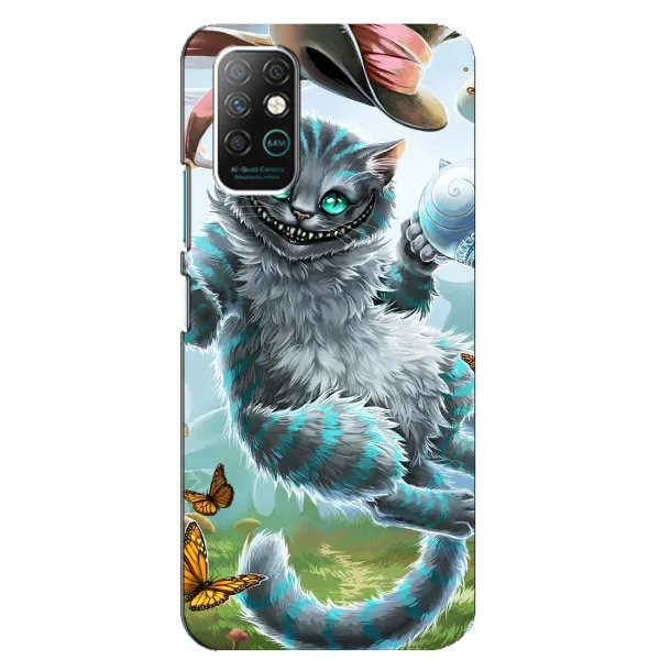 Чехол с рисунком «Чеширский КОТИК» для Infinix Note 8 Чехол с рисунком «Чеширский КОТИК» для Infinix Note 8