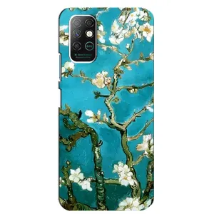 Чехол с принтом САКУРЫ на Infinix Note 8 (Цветение Сакуры)