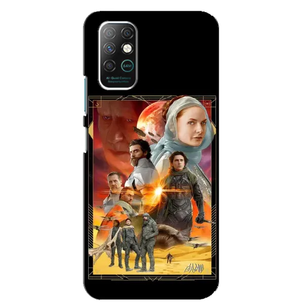 Чехол с рисунком «Д Ю Н А» для Infinix Note 8 Чехол с рисунком «Д Ю Н А» для Infinix Note 8