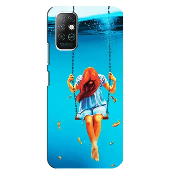 Чехол с рисунком «Девушка на качели» для Infinix Note 8 Чехол с рисунком «Девушка на качели» для Infinix Note 8