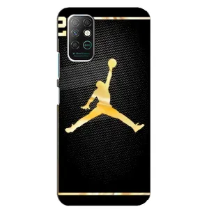 Силіконовый Чохол Nike Air Jordan на Інфінікс Нот 8 (Джордан 23)