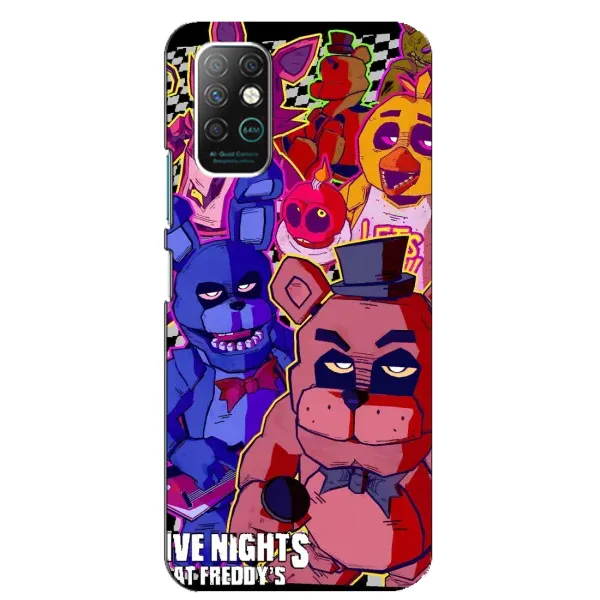 Чехол с рисунком «Фредди» для Infinix Note 8 Чехол с рисунком «Фредди» для Infinix Note 8