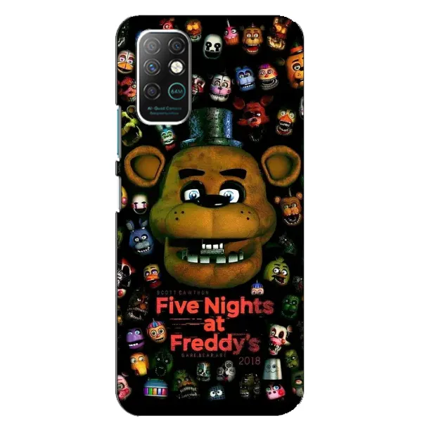 Чехол с рисунком «Freddy» для Infinix Note 8 Чехол с рисунком «Freddy» для Infinix Note 8