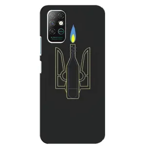Чохол з картинкою (Патріотичний ГЕРБ) на Infinix Note 8 (Герб - Молотова)