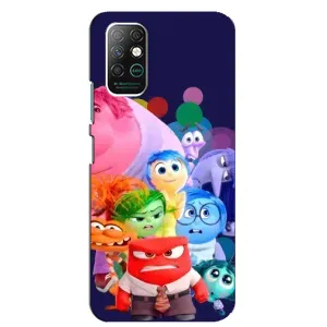 Чохол Головоломка для Infinix Note 8 - (AlphaPrint) (Герої головоломки)