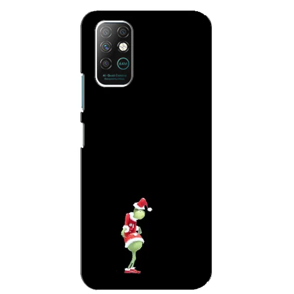 Чехол с рисунком «Гринч на чорном» для Infinix Note 8 Чехол с рисунком «Гринч на чорном» для Infinix Note 8