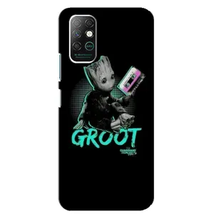 Чохол Супергерої Марвел на Інфінікс Нот 8 (Groot)