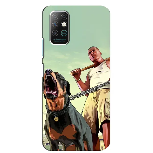 Чехол с рисунком «GTA» для Infinix Note 8 Чехол с рисунком «GTA» для Infinix Note 8