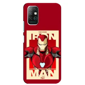 Чохол Супергерой Залізна Людина на Infinix Note 8 (Iron man)