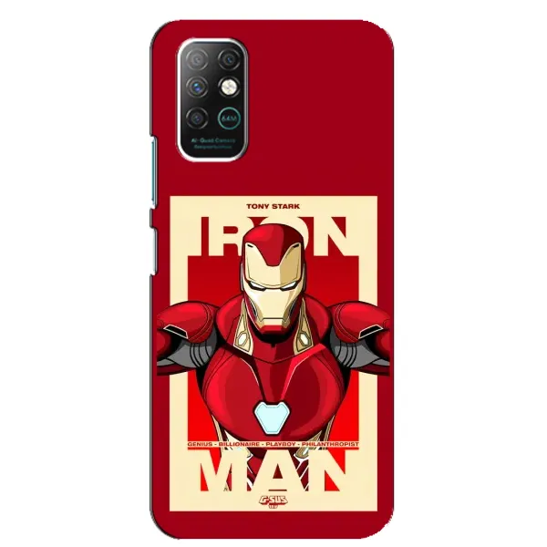 Чехол с рисунком «Iron man» для Infinix Note 8 Чехол с рисунком «Iron man» для Infinix Note 8