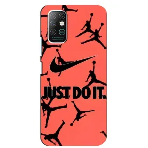 Силіконовый Чохол Nike Air Jordan на Інфінікс Нот 8 (Just Do It)