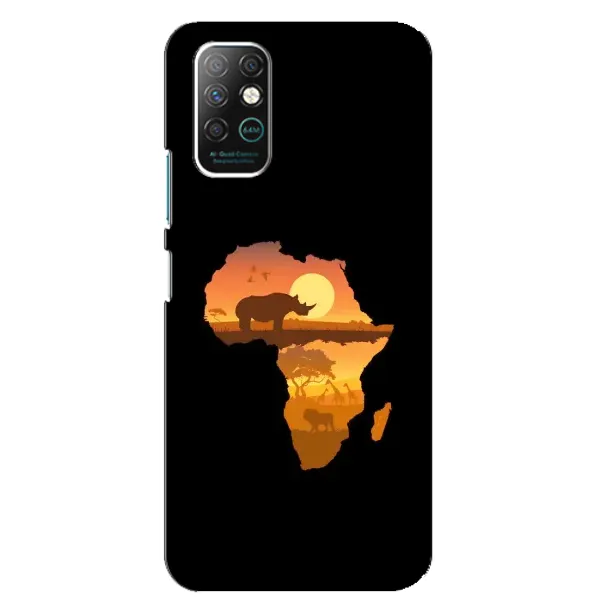 Чехол с рисунком «Карта» для Infinix Note 8 Чехол с рисунком «Карта» для Infinix Note 8