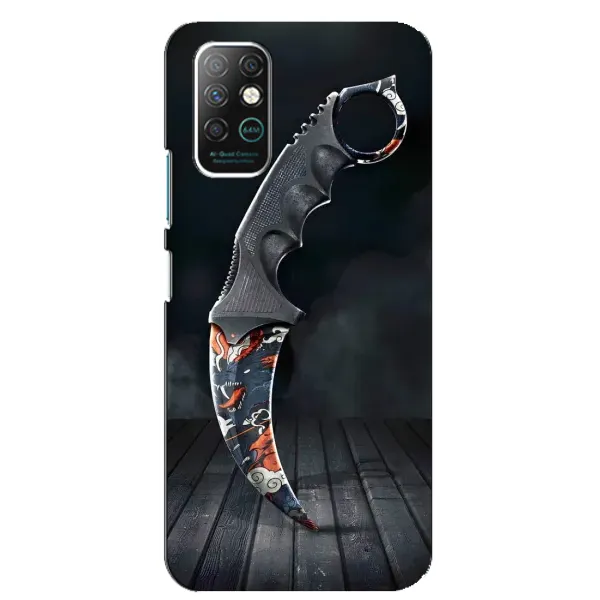 Чехол с рисунком «Кинжал КС ГО» для Infinix Note 8 Чехол с рисунком «Кинжал КС ГО» для Infinix Note 8