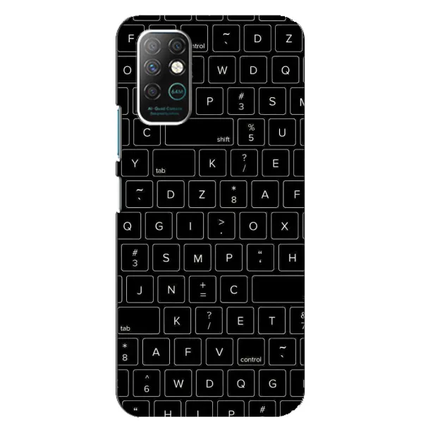 Чехол с рисунком «Клавиатура» для Infinix Note 8 Чехол с рисунком «Клавиатура» для Infinix Note 8