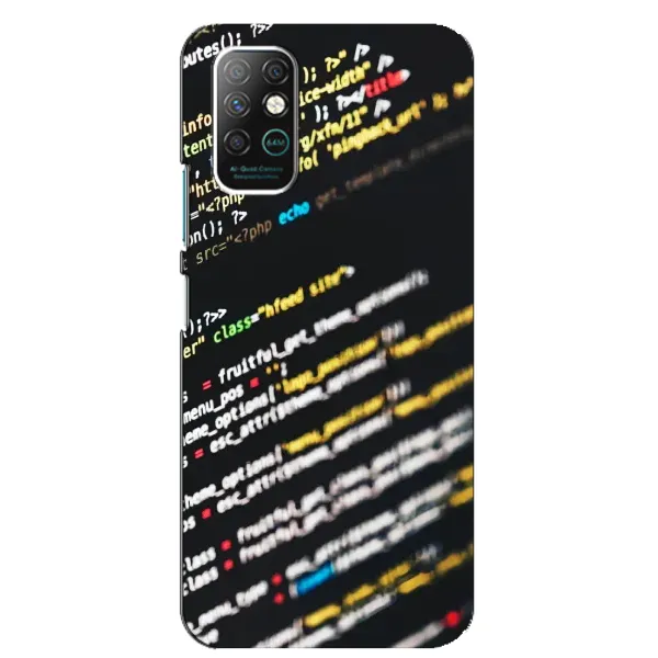 Чехол с рисунком «Код» для Infinix Note 8 Чехол с рисунком «Код» для Infinix Note 8