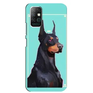 Чехол ДОБЕРМАН для Infinix Note 8 (Король доберман)