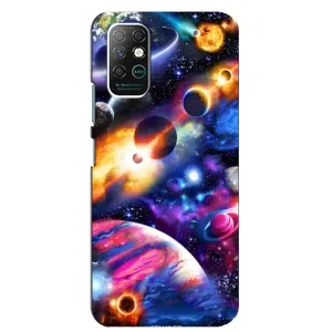 Чехлы КОСМОС для Infinix Note 8 (Космический мир)