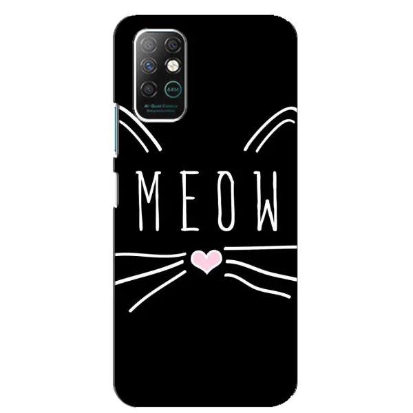 Чехол с рисунком «КОТИК MEOW» для Infinix Note 8 Чехол с рисунком «КОТИК MEOW» для Infinix Note 8