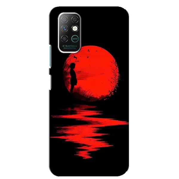 Чехол с рисунком «Красный Закат» для Infinix Note 8 Чехол с рисунком «Красный Закат» для Infinix Note 8