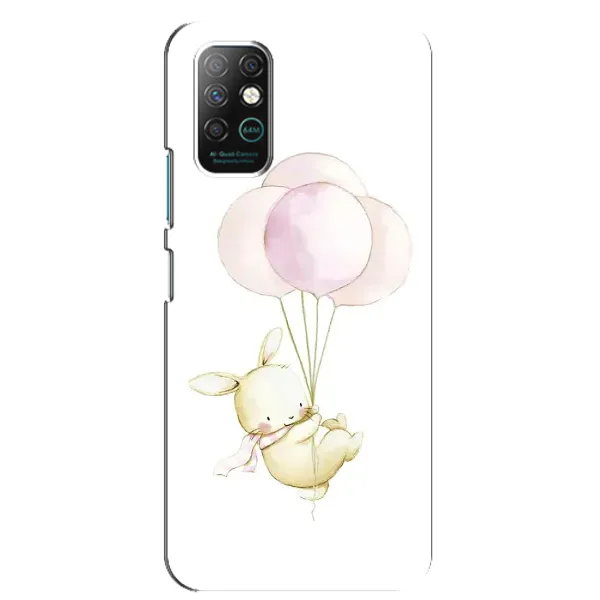 Чехол с рисунком «Кролик и шарики» для Infinix Note 8 Чехол с рисунком «Кролик и шарики» для Infinix Note 8