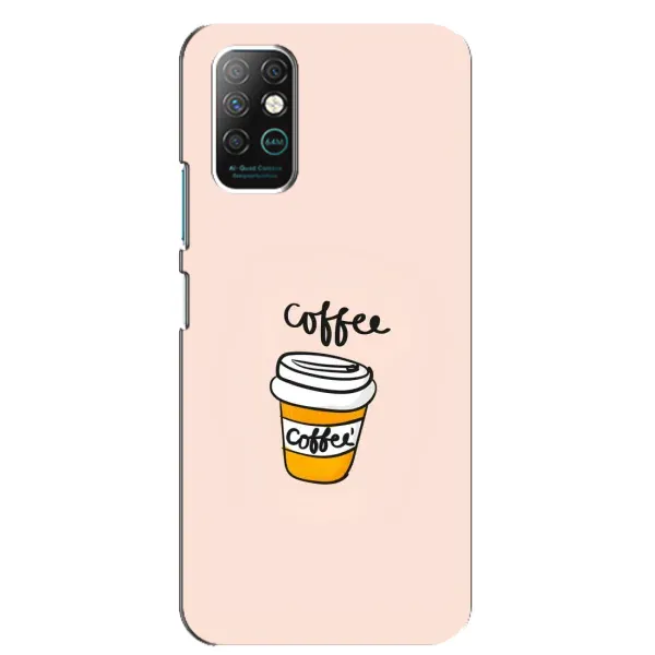 Чехол с рисунком «Кружка кофе» для Infinix Note 8 Чехол с рисунком «Кружка кофе» для Infinix Note 8