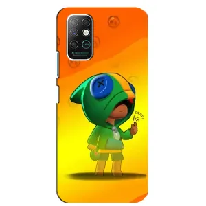 Чохол Бравл Старс для Infinix Note 8 (LEON в кофті)